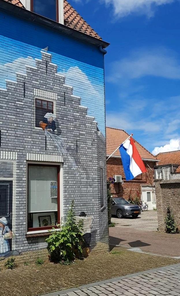 Must See: Das bemalte Haus in Zierikzee am Plein Mortmaertre