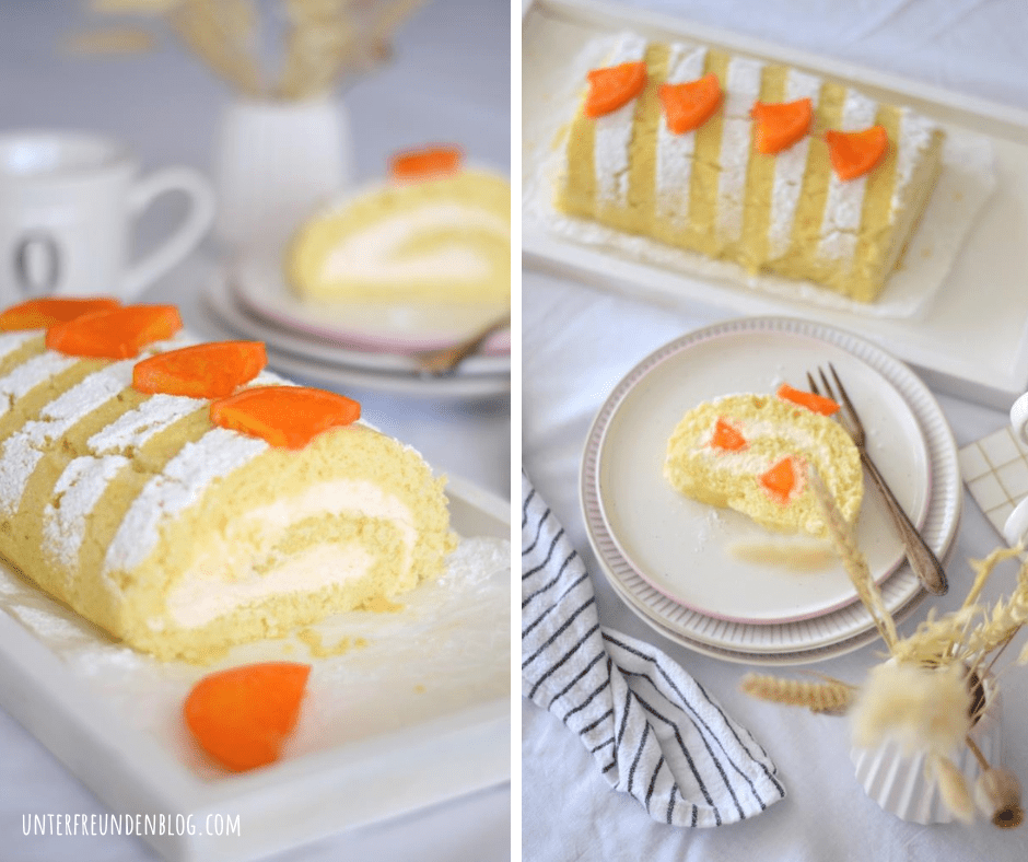 Biskuitrolle mit Aperol-Creme – Klassiker trifft Dolce&nbsp;Vita!