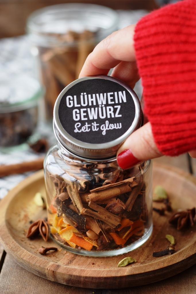 Glühweingewürz selbstgemacht, einfaches Rezept