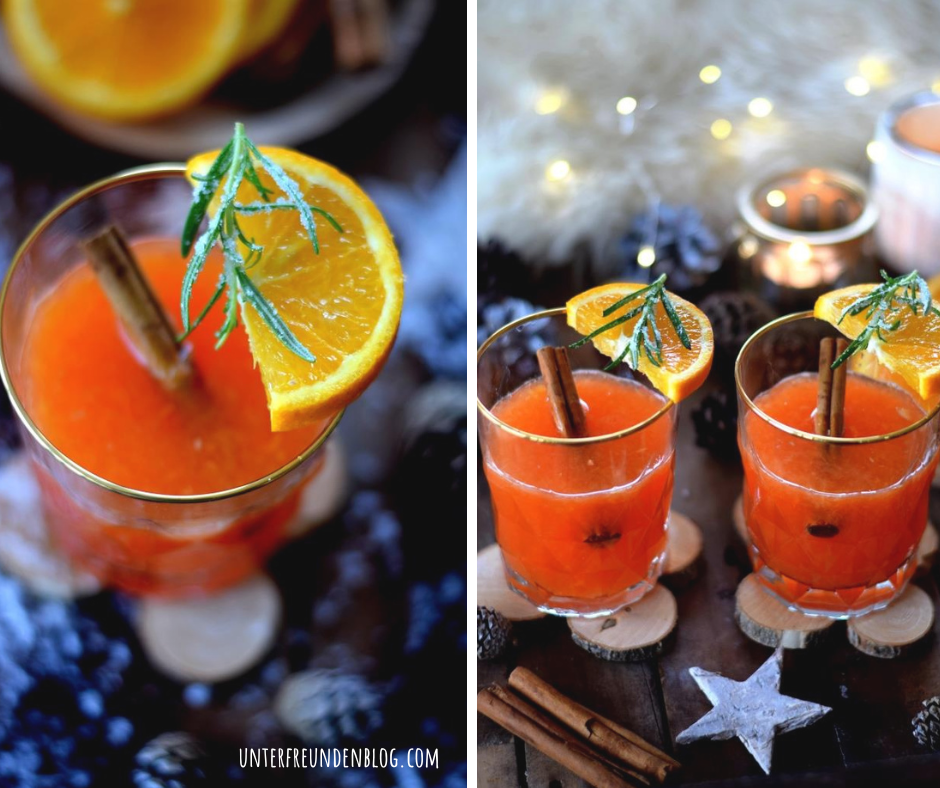 Hot Aperol Sour, der heiße Wintercocktail für kalte Tage. Cheers, Ihr&nbsp;Lieben!