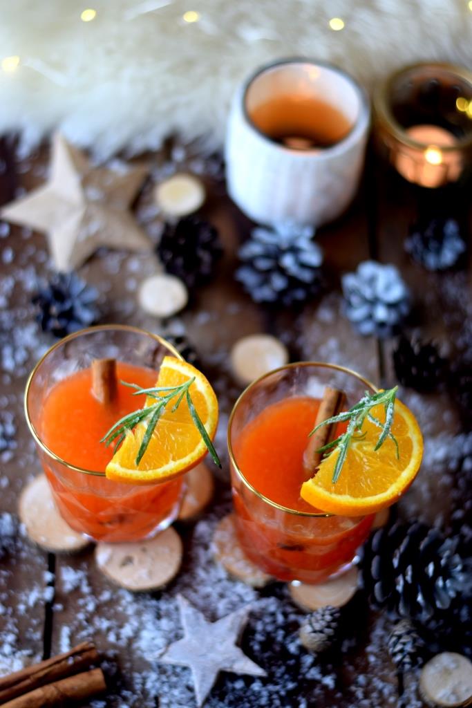 Hot Aperol Sour - heißer Winterdrink für kalte Tage