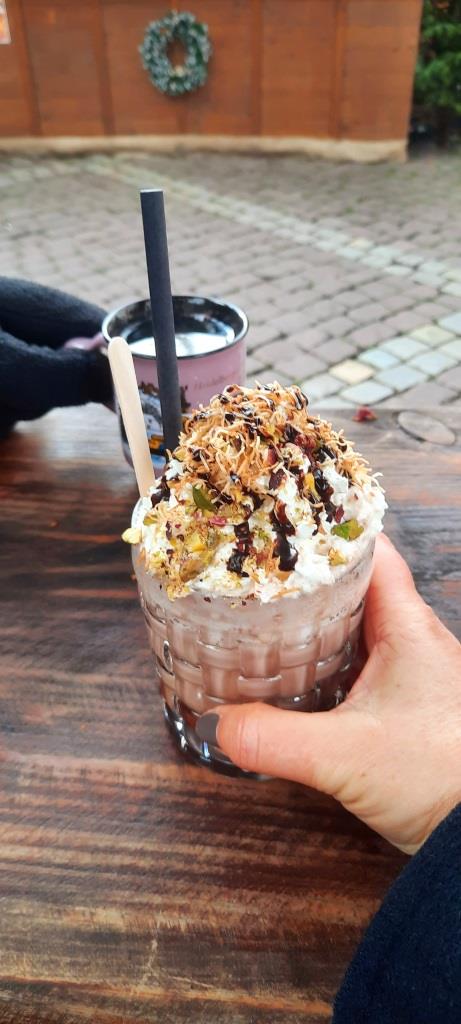 Dubai Hot Chocolate Weihnachtsmarkt Heidelberg - 12von12 im Dezember