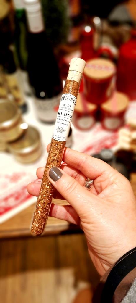 Sal D'Or, goldenes Glitzersalz - schönstes Mitbringsel in der Adventszeit