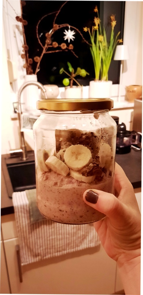 Birchermüsli to go - 12von12 Februar 2025 Unterfreundenblog #müsliimglas #mealprepping #birchermüsli #frühstück