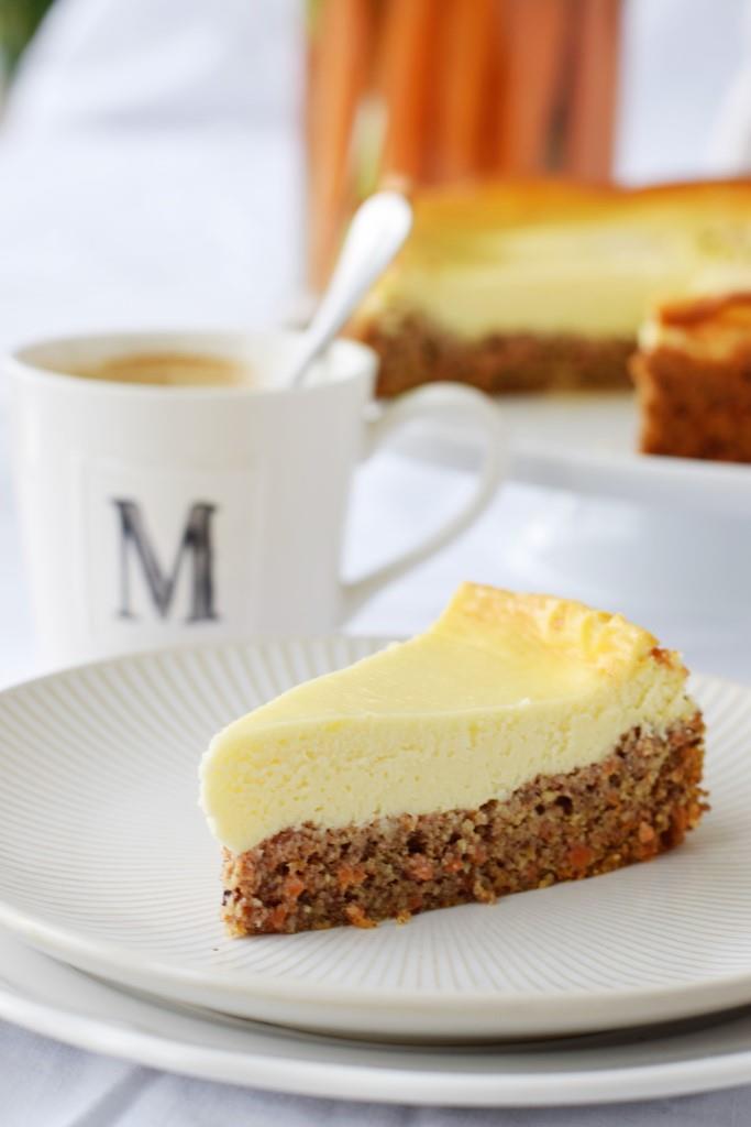 Carrotcake-Cheesecake / Karotten-Käsekuchen