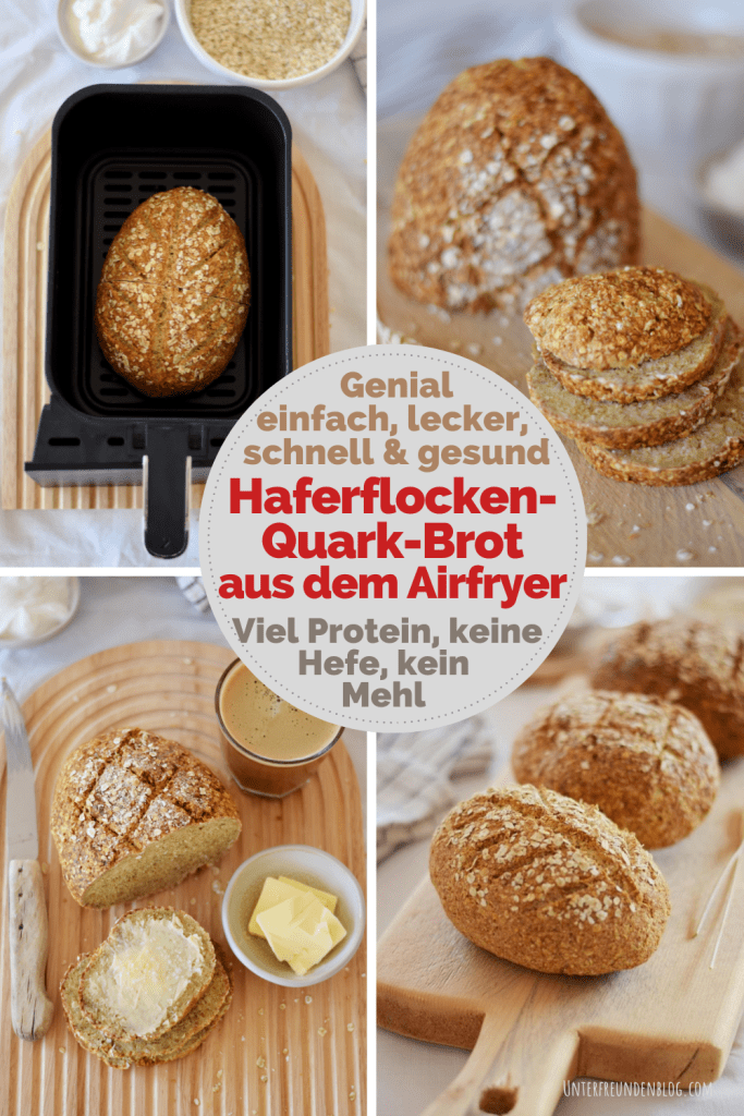 Brot aus dem Airfryer - genial einfach und sooo lecker!