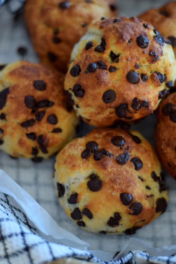 Schokobrötchen schnell und einfach im Airfryer gebacken