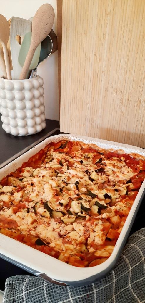 12von12 im April 2025 Unterfreundenblog - schnelle One-Pot-Pasta mit Linsen und Gemüse