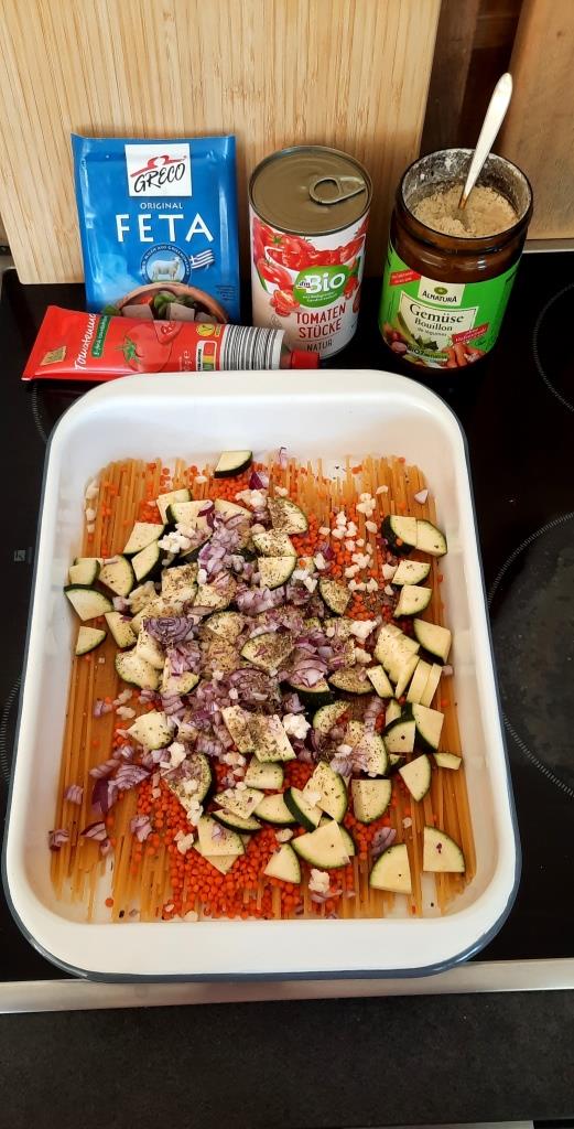 12von12 im April 2025 Unterfreundenblog - schnelle One-Pot-Pasta für den großen Hunger