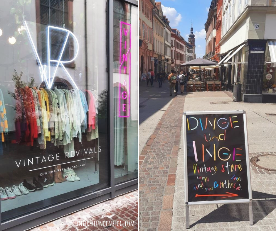 Meine 11 liebsten Second-Hand-Shopping-Adressen in Heidelberg – kommt Ihr mit zum&nbsp;Bummeln?