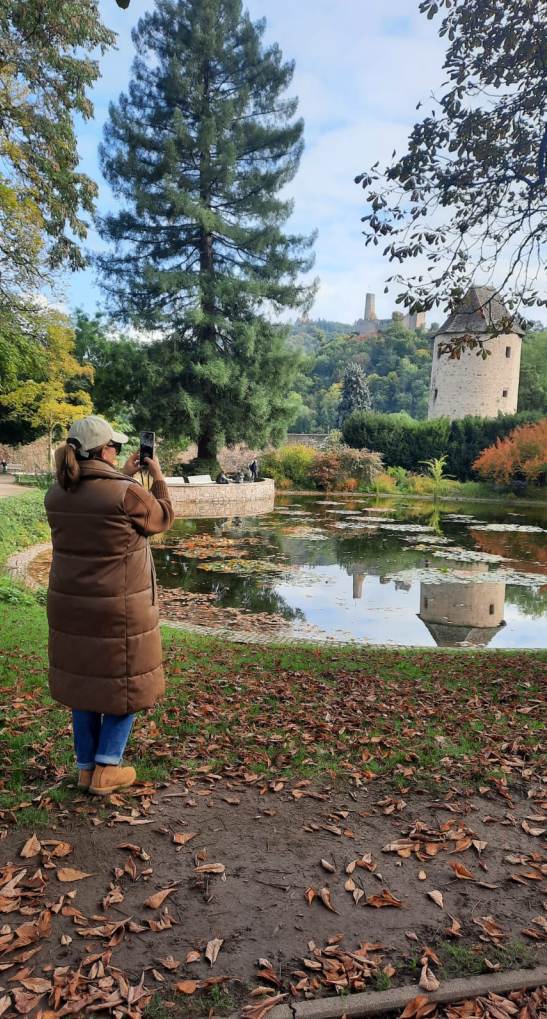 Making of Burgenblick-Foto - 12von12 im Oktober 2025 - Unterfreundenblog