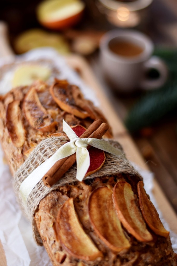 Weihnachtszeit Apfelbrot Kerzenduft