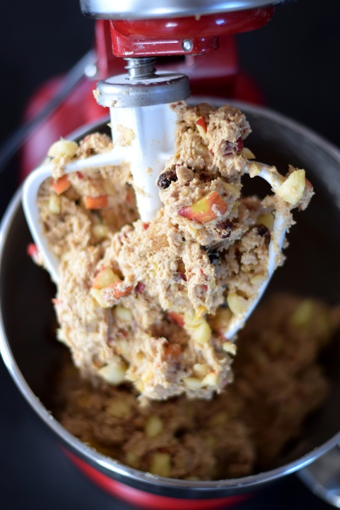 Der Teig fürs Apfelbrot duftet schon so himmlisch lecker