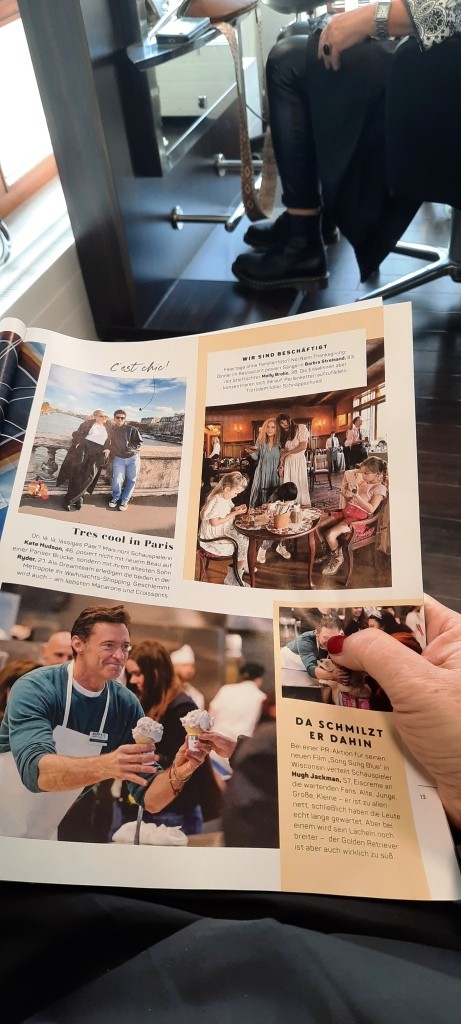 Friseurtermin und Zeitschriften - liebe ich!