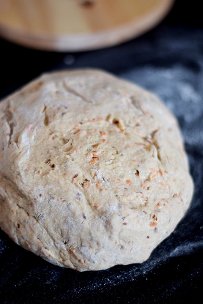 Teig für Dinkelbrötchen Übernachtgare