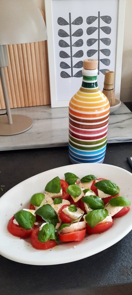 Tomate und Mozzarella - lecker! 12von12 im Juni 2026 - Unterfreundenblog