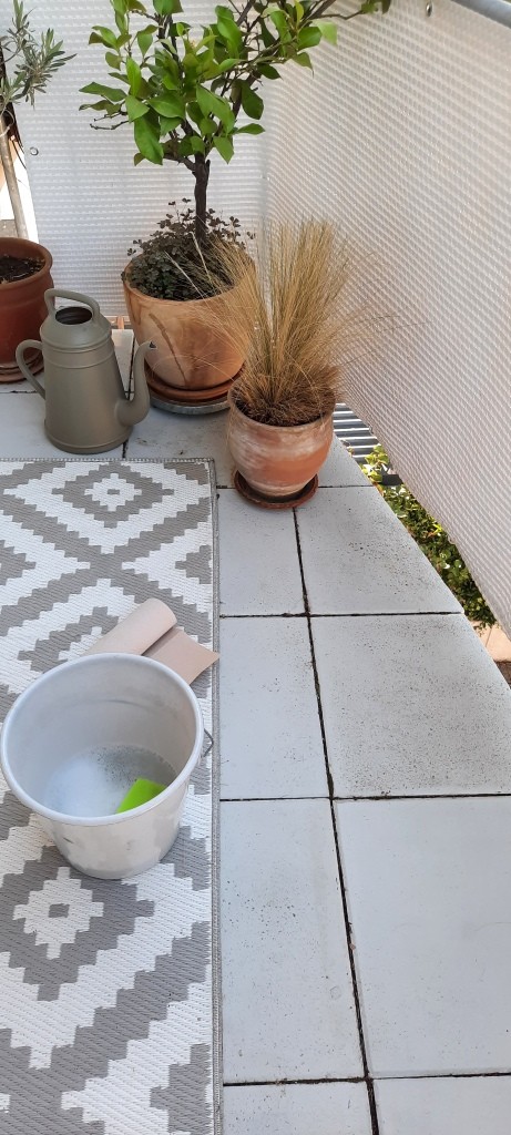 Terrasse schrubben / 12von12 Juli 2026 Unterfreundenblog