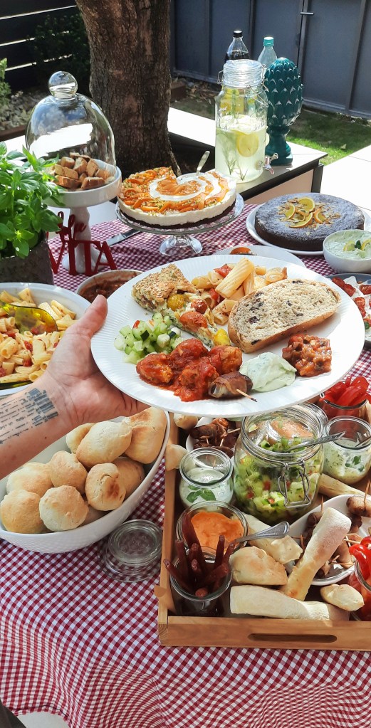 Buffet italienisches Sommerfest Dolce Vita