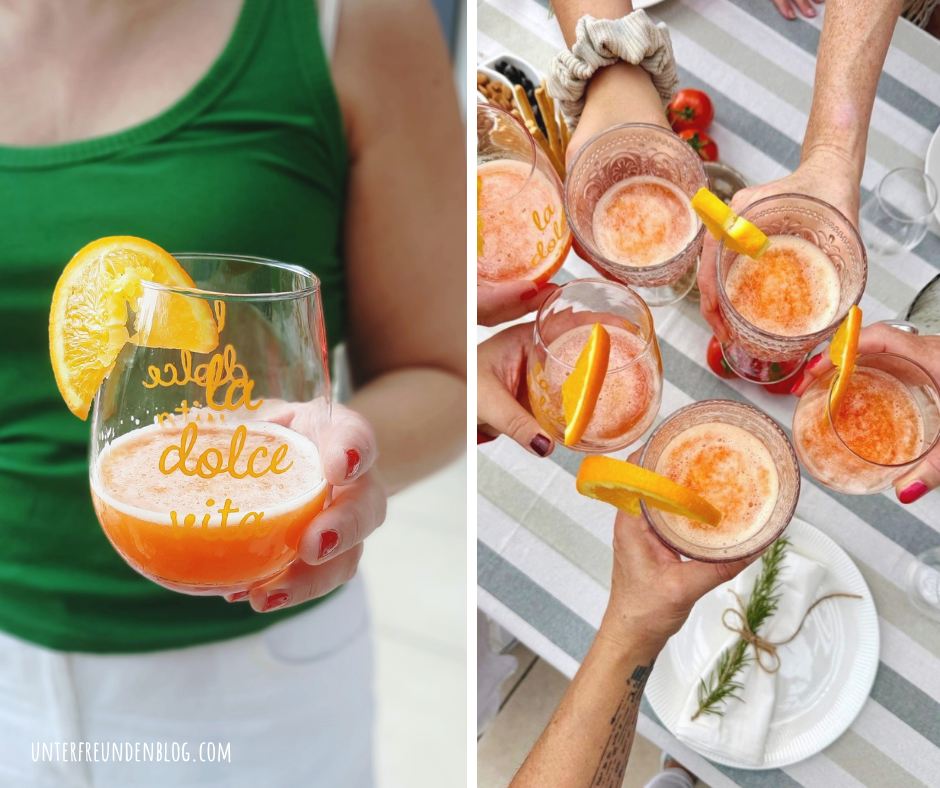 Frozen Aperol Dolce Vita Party Italien