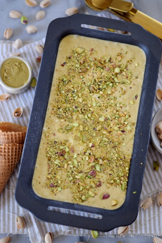Pistazieneis wie in Italien! Einfaches Rezept aus 3 Zutaten