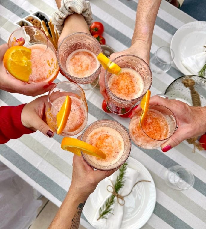 Frozen Aperol Spritz - Cheers!