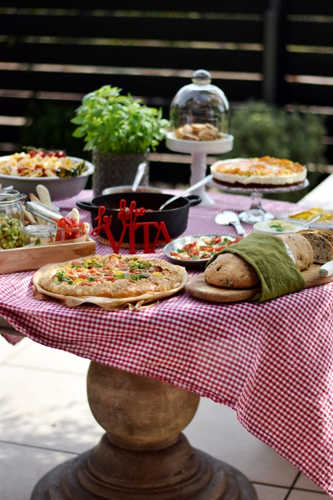 Dolce Vita! Buffet italienisches Sommerfest